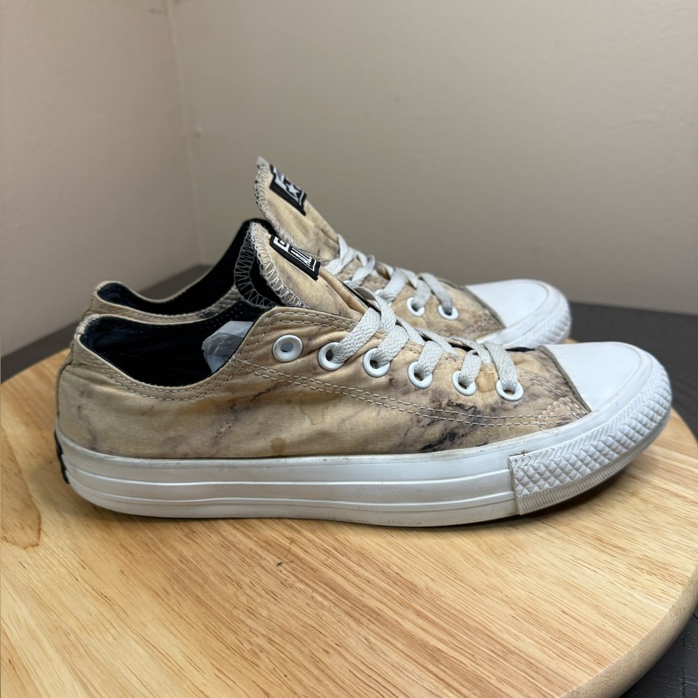 Converse unisex Marble Print OX White Black Oxford sneakers